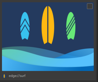 Win10 Edge浏览器SURF游戏