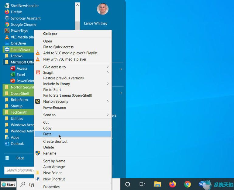 使用Open Shell作为Win10开始菜单