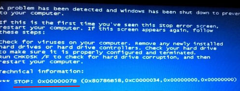 U盘安装Win10系统出现蓝屏