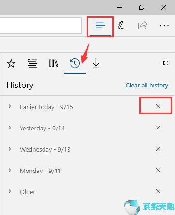 Win10：Microsoft Edge删除历史记录，Cookie、缓存的技巧1.jpg
