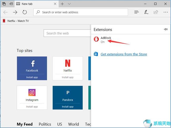 Windows10：如何在Microsoft Edge中管理扩展8.jpg