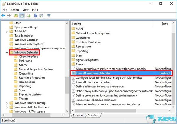 启用或禁用Windows Defender2.jpg