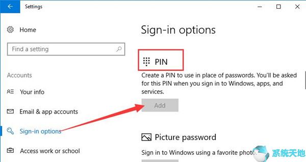 将Pin添加到用户帐户？Win10系统添加PIN密码的技巧1.jpg