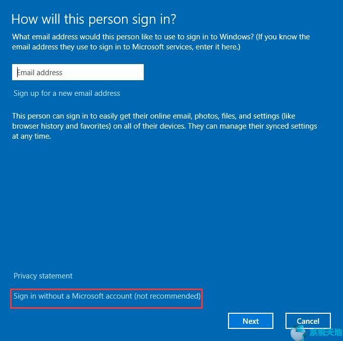Win10专业版无法将新用户添加到此PC4.jpg