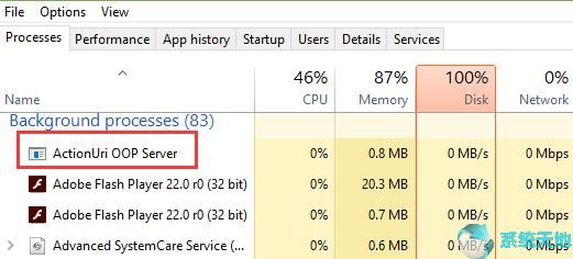 修复ActionUriServer.exe在Win10上运行1.jpg