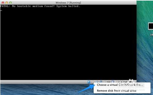 Mac上使用虚拟机安装win7系统的具体操作教程