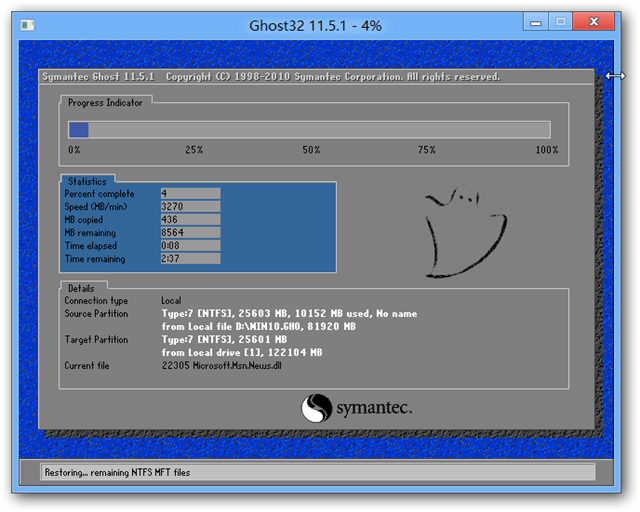 免激活ghost Win8.1.gho镜像系统重装教程