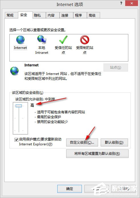 Win8剪贴板不能粘贴提示“是否允许该页从您的剪贴板上粘贴信息”怎办？(图2)