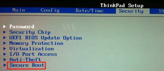 ThinkPad bios各项选项都代表什么意思?