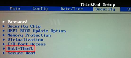 ThinkPad bios各项选项都代表什么意思?bios中文意思大全
