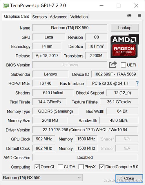 Radeon RX500参上！详解AMD主流移动显卡7