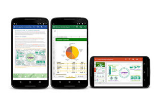 微软的Office应用程序到免费在Android智能手机（最终）