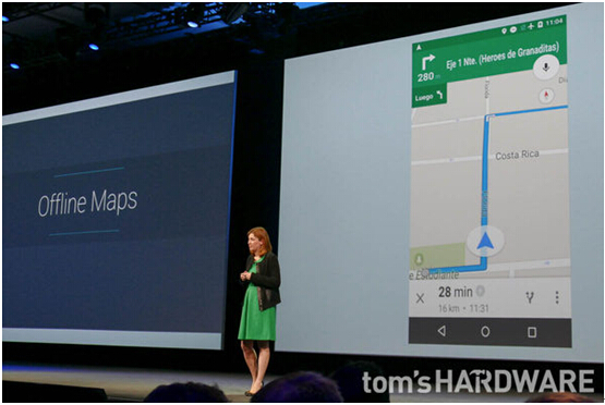 【外翻】谷歌增加离线功能对于地图;现在，推出在Android上