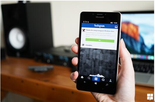 Windows10移动版Instagram得到一个小更新
