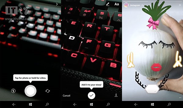 Win10M版《Instagram》更新：照片捏拉缩放