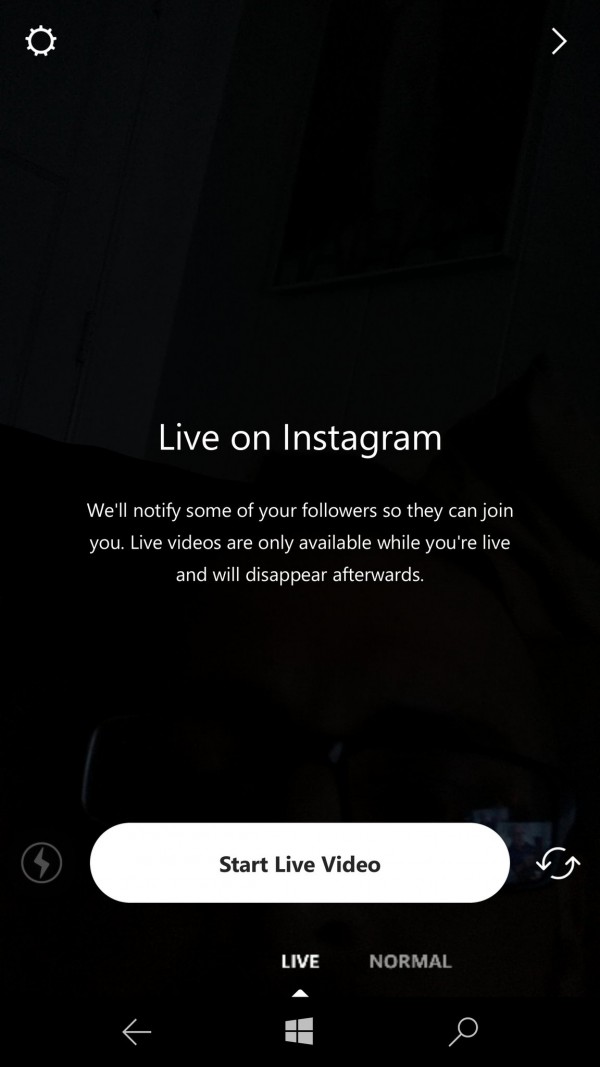 Instagram为Win10/Win10 Mobile应用推出直播分享功能(图3)