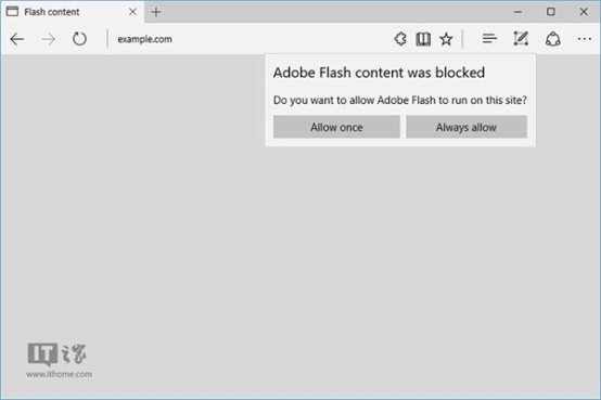 微软为Win10 Edge浏览器带来了“Flash截杀”功能1.jpeg