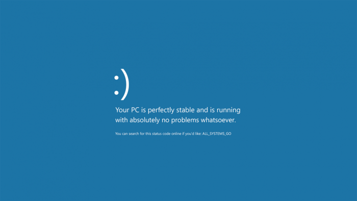 专为Windows爱好者设计：Windows 10 BSOD蓝屏壁纸