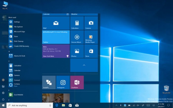 Windows 10 Creators Update用户界面更新一览