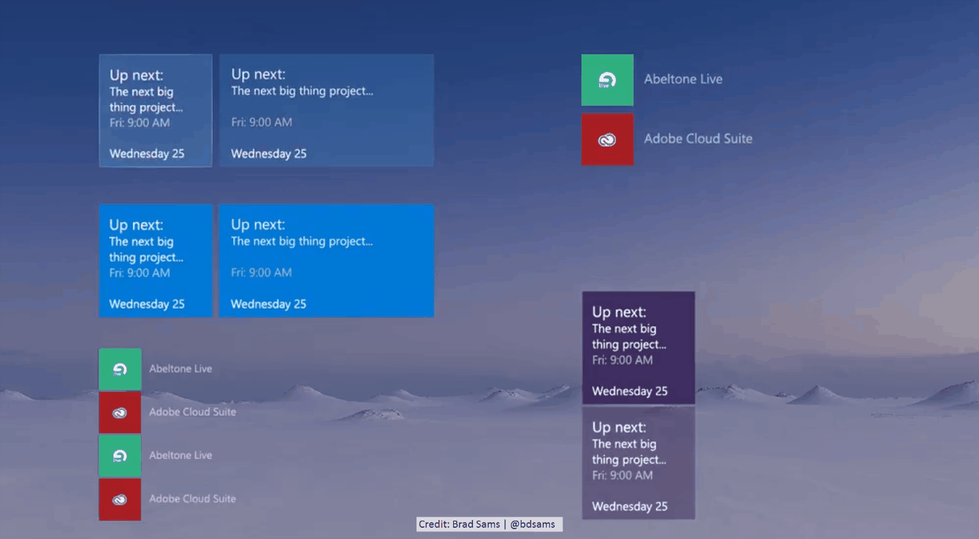Windows 10 RS3新截图偷跑：毛玻璃回归、动画丰富