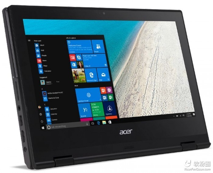 Acer推搭载Win10 S的11.6英寸TravelMate Spin B1笔记本1