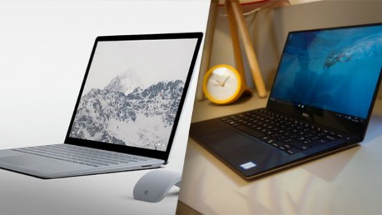 Win10超级本比拼戴尔XPS13对比Surface Laptop