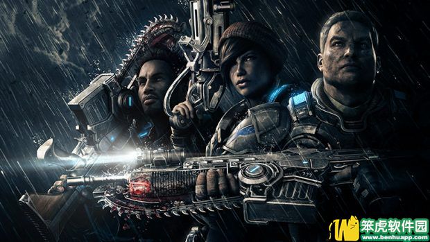 6月15日可在Xbox One和Win10 PC上免费玩“Gears of War 4”.jpg
