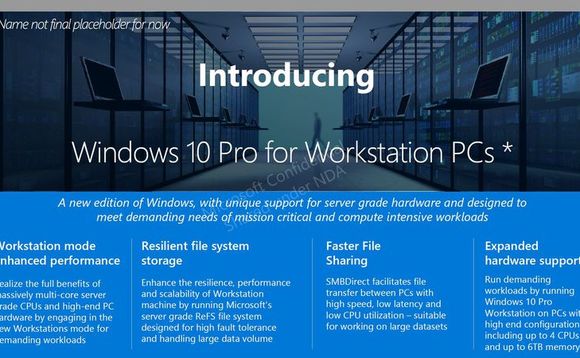 Microsoft可能正在计划Windows 10 Pro的工作站版本.jpg