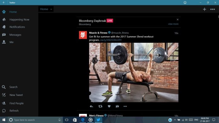 Windows 10的Twitter更新了一些小的改进(图2)