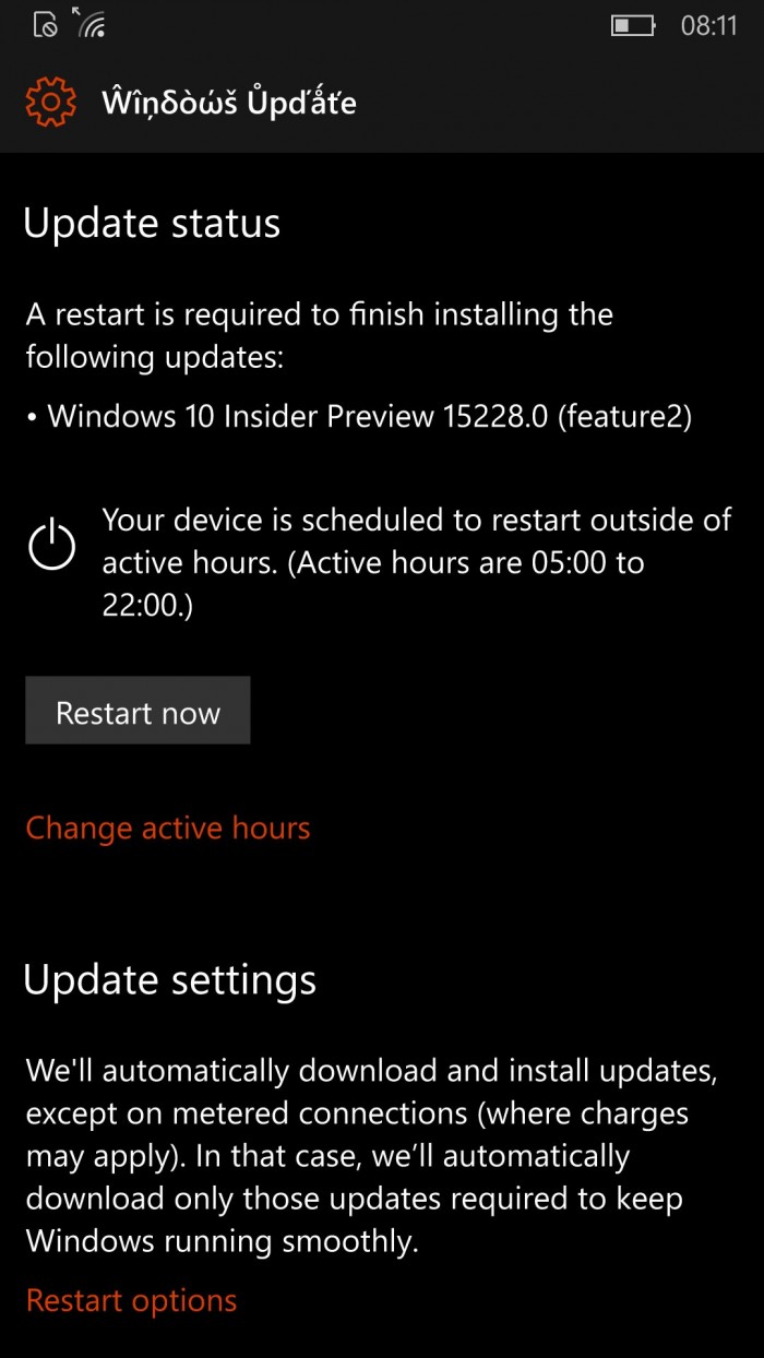 Windows 10 Mobile Build 15228主要修复内容1.jpg
