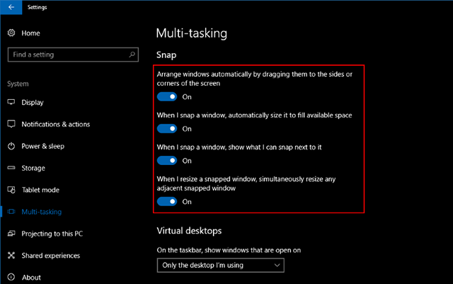 在Windows 10中将应用程序捕捉到您屏幕的技巧