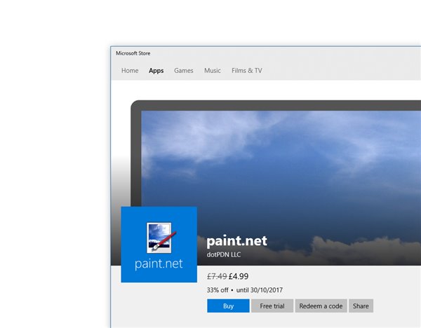 便宜版Photoshop：Paint.NET上架Win10应用商店.png