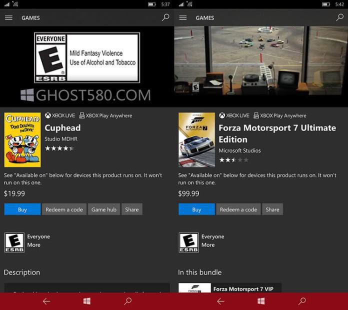 Microsoft  Windows Store更新为Win10 Mobile带有新功能2.jpg