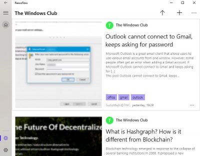 免费的RSS阅读器适用于windows10系统