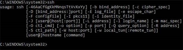现在 OpenSSH 客户端终于引入到 Windows 10 中2.jpg