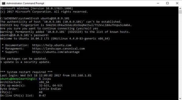 现在 OpenSSH 客户端终于引入到 Windows 10 中1.jpg