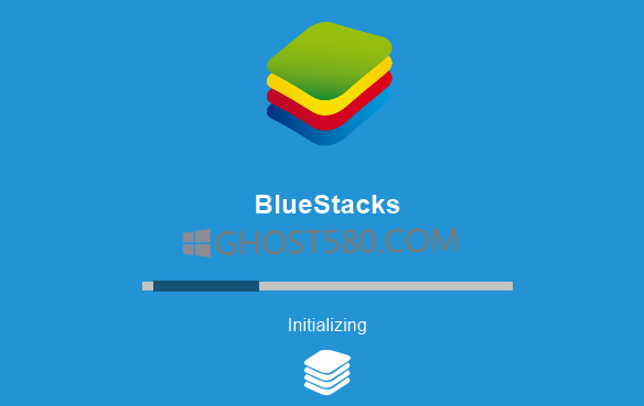 Bluestacks坚持在windows10初始化