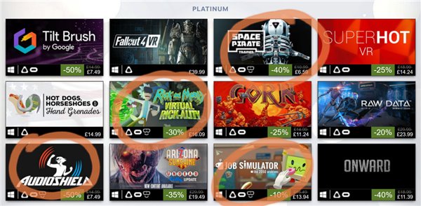Steam平台中已经有15款支持了windows10 MR平台.jpg