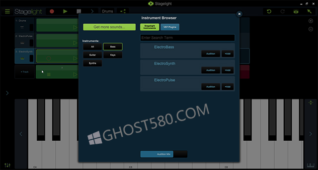 Win10的Stagelight是一个复杂的定价音乐创作工具1.jpg