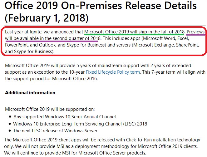 Office 2019不再支持旧系统且不提供镜像下载.jpg