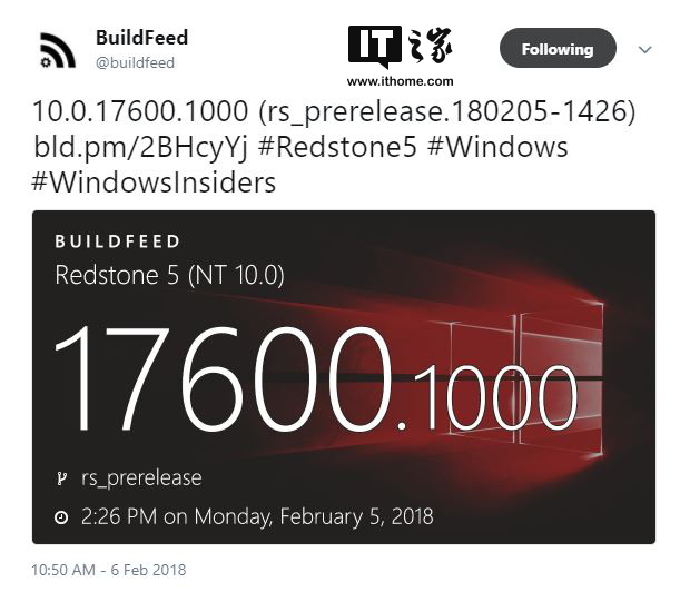 windows10 RS5预览版现身：Build 17600b.jpg