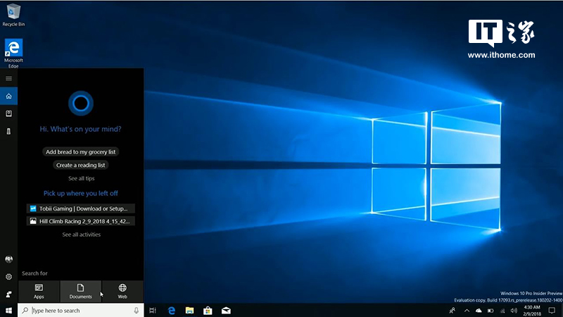 windows10 RS4预览版17093上手体验视频1.jpg