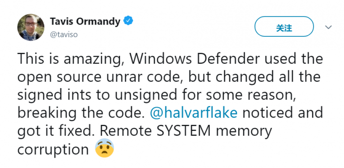微软修改开源代码，导致 Windows Defender 出现漏洞.png