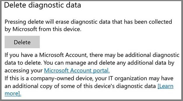windows10 SCU允许您删除从设备收集的数据.png