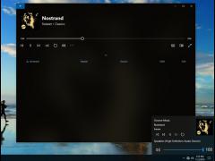 Windows 10 19H1音乐控制更新：不会挡大块屏幕了