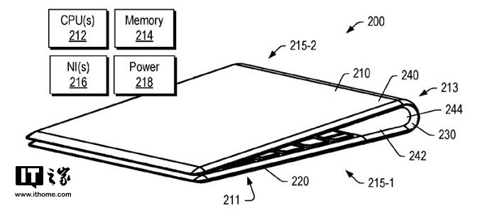 联想柔性折叠屏Windows 10设备专利曝光1.jpg