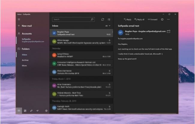 微软面向所有Windows 10 Mail用户开放Dark主题1.jpg