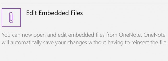 Microsoft OneNote Win10预览版更新：支持插入文档编辑