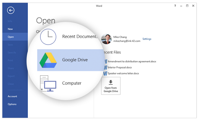 Google Drive计划弃用微软Office中现有插件