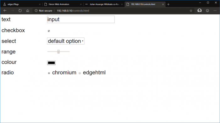 Chromium版Edge浏览器测试版菜单提供Fluent Controls选项